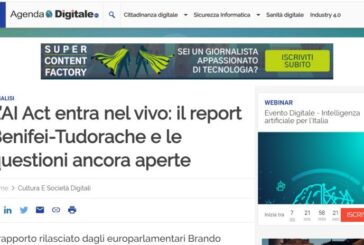 AI Act, dal report dei parlamentari Ue proposte su questioni aperte