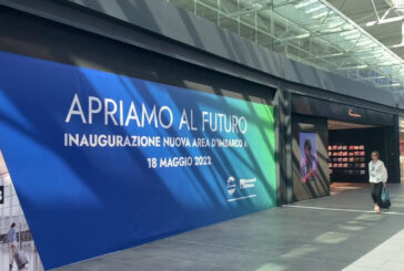 All'aeroporto di Fiumicino una nuova area d'imbarco da 37mila mq