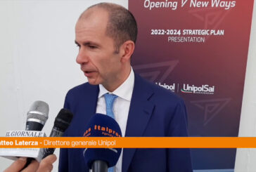 Unipol, Laterza "Ci poniamo obiettivi più sfidanti