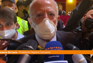 De Luca "La carenza di medici in ospedale riguarda tutta l'Italia"