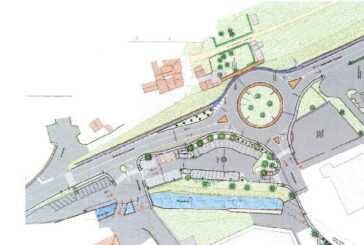 Via ai lavori per la rotatoria di Viale Europa