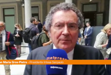 Gros-Pietro "Italia ha persone e risorse per risolvere suoi problemi"