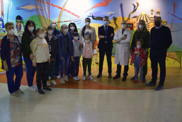 Bambini dall’Ucraina visitati alle Scotte