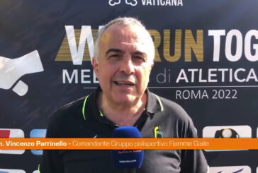 We Run Together, Parrinello "Sport è amicizia e solidarietà"