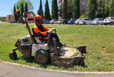 Manutenzione spazi verdi, ditte operative e lavori in corso