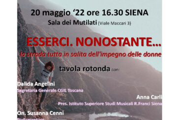 Il 20 maggio a Siena una tavola rotonda CGIL sul ruolo femminile nella società
