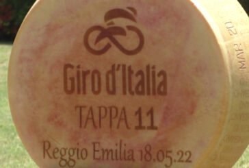 Giro d'Italia, il Parmigiano Reggiano firma l'undicesima tappa