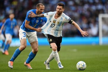 Tris dell'Argentina a Wembley, l'Italia cede 3-0