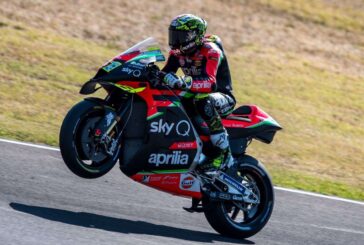 Duetto Aprilia nelle seconde libere del Gp di Catalunya