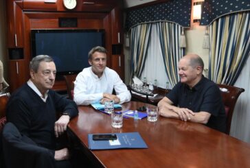 Draghi, Macron e Scholz da Zelensky per ribadire impegno europe