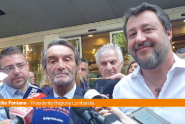Fontana "Mia ricandidatura? L'importante è che il centrodestra vinca"