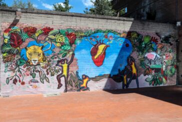 Siena: il mondo ideale dei ragazzi in un murale