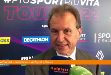 Sport e Salute in tour, Cozzoli "Scommettiamo sul territorio"