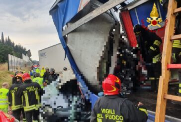 A1 chiusa tra Fabro e Chiusi per un gravissimo incidente