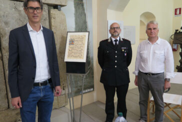 Al Museo Civico incontro con i Carabinieri del Nucleo Tutela Patrimonio Culturale