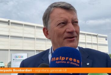 Lavoro, Bombardieri "Sulla sicurezza c'è molto da fare"