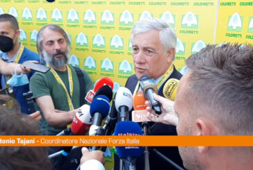 Tajani "Campagna denigratoria, centrosinistra in difficoltà"