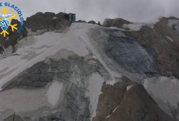 Marmolada, così era il ghiacciaio il giorno prima