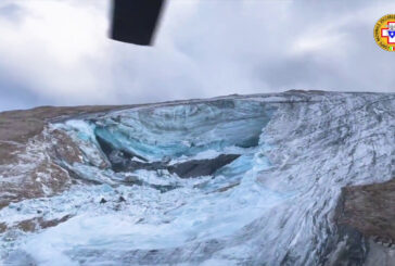 Marmolada, ecco come appare il ghiacciaio dopo il crollo
