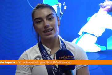 Imperio "Due ori a Giochi Mediterraneo un'emozione indescrivibile"