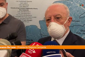 Vaccino, De Luca "Su quarta dose confusione e improvvisazione"