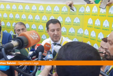 Salvini "Dal centrosinistra nervosismo e fake news"