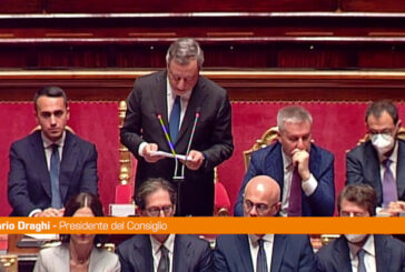 Draghi in Senato "Non serve una fiducia di facciata"