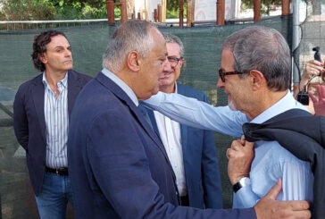 Musumeci e Lagalla al cantiere di Viale Regione Siciliana a Palermo