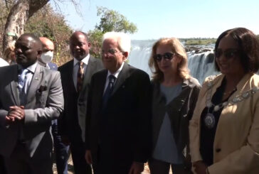 Zambia, Mattarella a Livingstone