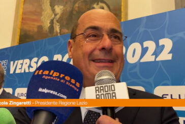 Zingaretti "Dalla Regione 3,5 mln per gli Europei di nuoto"