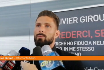 Giroud "Pronti a battagliare per scudetto e seconda stella"