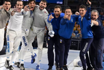 Sciabola azzurra maschile di bronzo ai Mondiali del Cairo