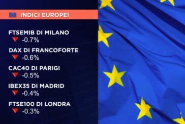 APERTURA NEGATIVA PER L’EUROPA, A MILANO FTSE MIB A -0,7%