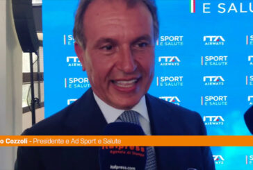 Cozzoli "Accordo con Ita Airways servizio per il mondo dello sport"