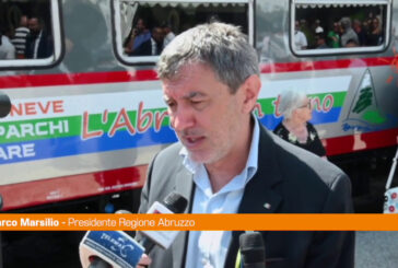 Marsilio "L'Abruzzo punta sul treno"
