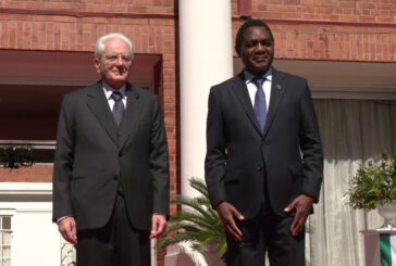 Zambia, Mattarella alla State House