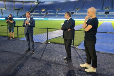 Cultura, arte e sport: lo Stadio Olimpico ospita l'opera di Jago
