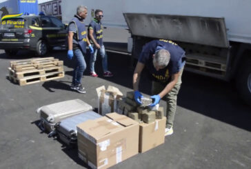 Civitavecchia, intercettato maxi carico di hashish, arrestato corriere