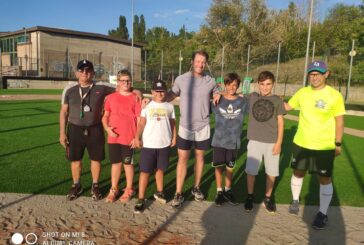 Baseball: A. J. Cipolla si è allenato a Siena