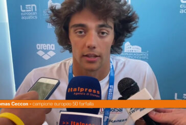 Europei nuoto, Ceccon "Punto altre 4 medaglie"