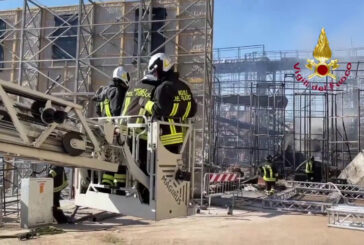 Roma, Spento l'incendio agli Studios di Cinecittà
