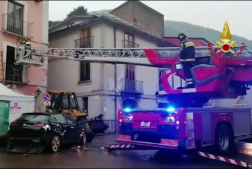 Maltempo, evacuate persone bloccate nel fango in Irpinia