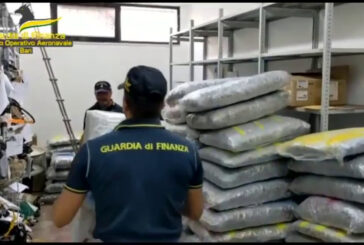 Lecce, sequestrata una tonnellata di marijuana