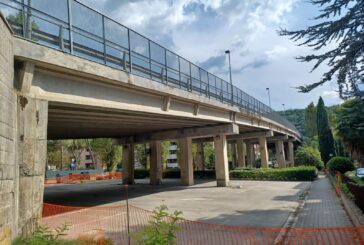 Poggibonsi: manutenzione in corso al ponte Nenni