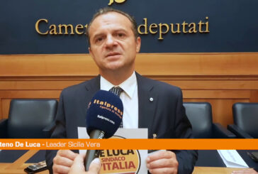 De Luca "Progetto Sud chiama Nord per un'Italia migliore"
