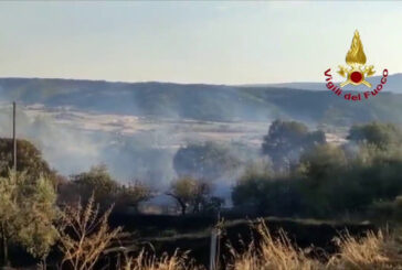 Incendi,  due persone soccorse in un bosco nel ternano