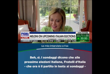 Meloni "Non promettiamo nulla che non possiamo fare"