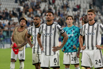 Juve a quota 0 in Champions, il Benfica vince 2-1 a Torino