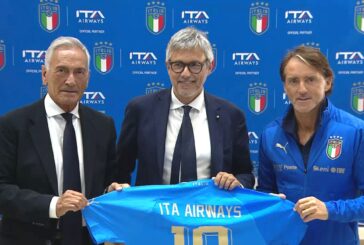 ITA Airways e Federcalcio insieme per far volare le Nazionali