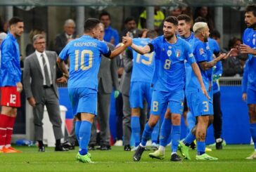 L'Italia piega l'Inghilterra 1-0, decide Raspadori